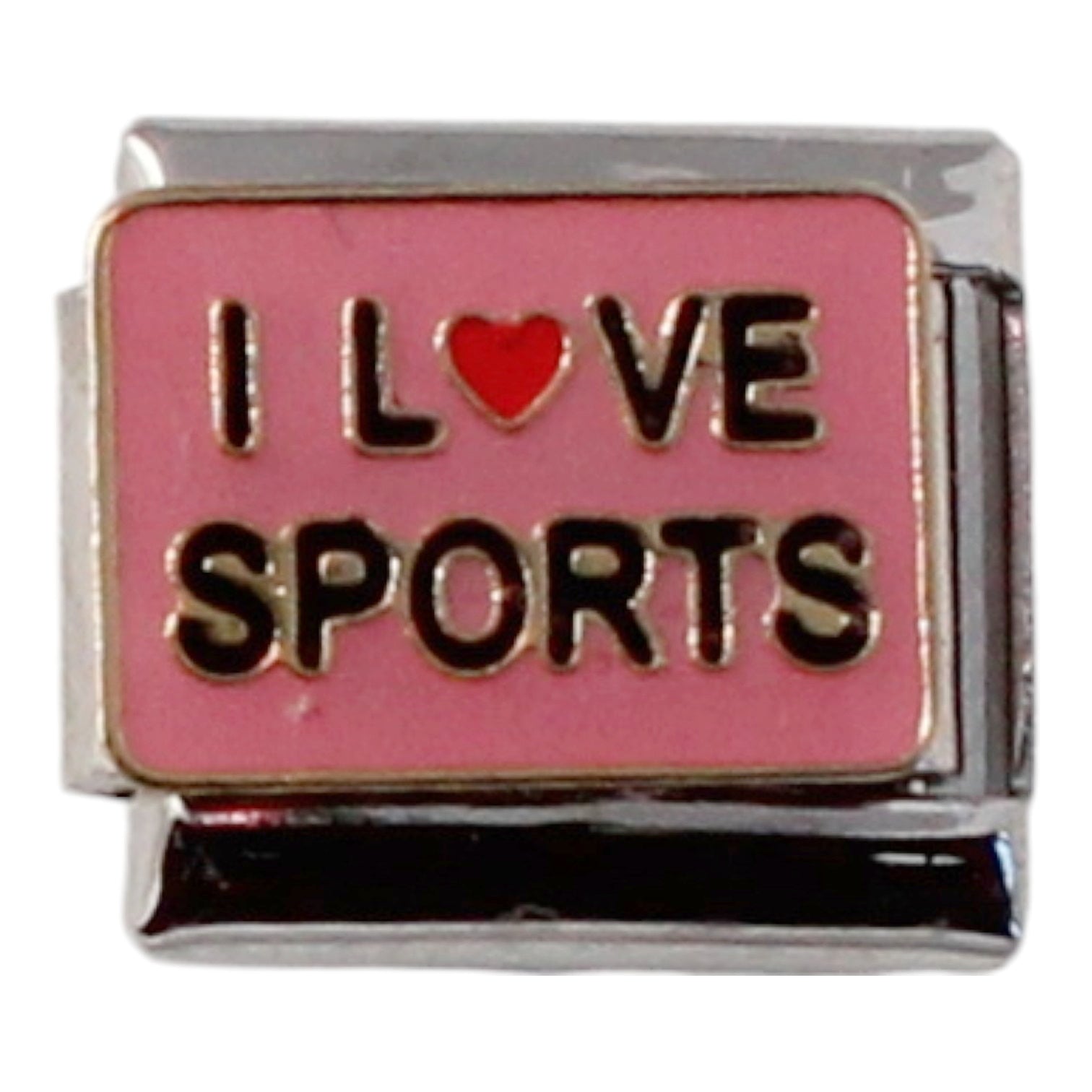 I love Sports 9mm Charm