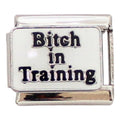 Bitch in Training 9mm Charm