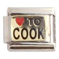 Love to Cook 9mm Charm