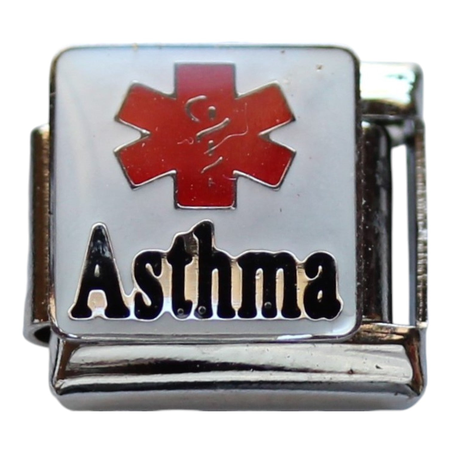 Medical Alert - Asthma 9mm Charm