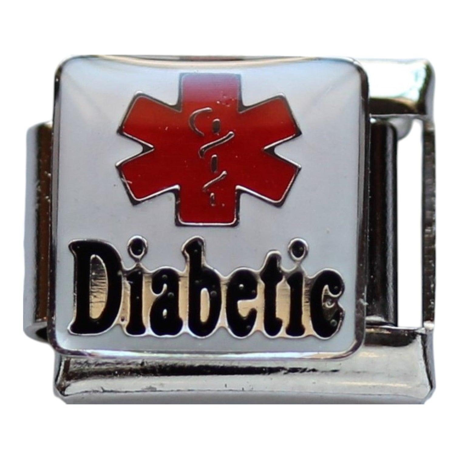 Medical Alert - Diabetic 9mm Charm