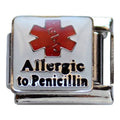Medical Alert - Penicillin 9mm Charm