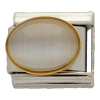 White Stone 9mm Charm