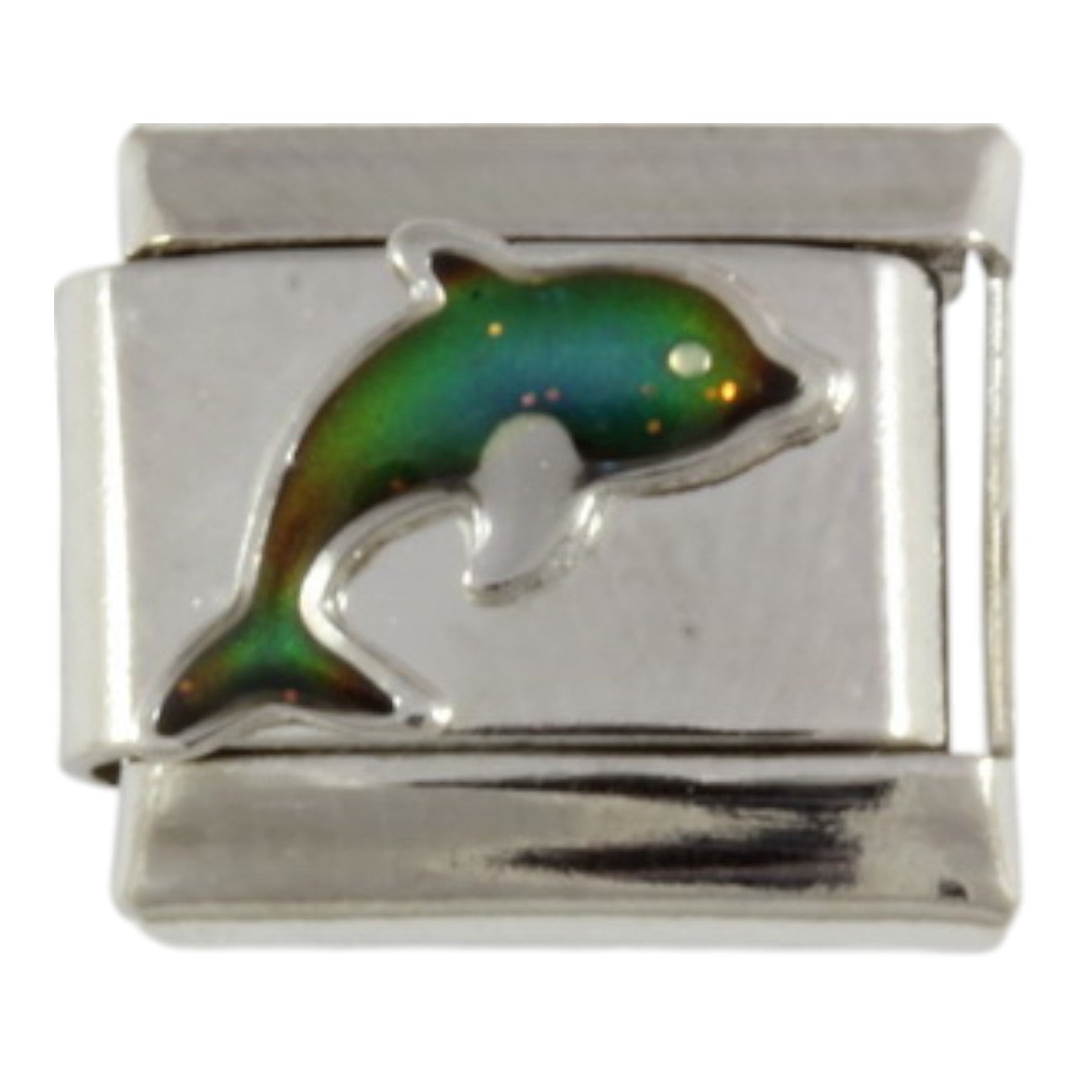 Mood charm - Dolphin 9mm Charm