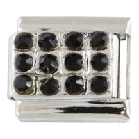 Black Stones 9mm Charm