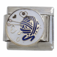 Knitting 9mm Charm