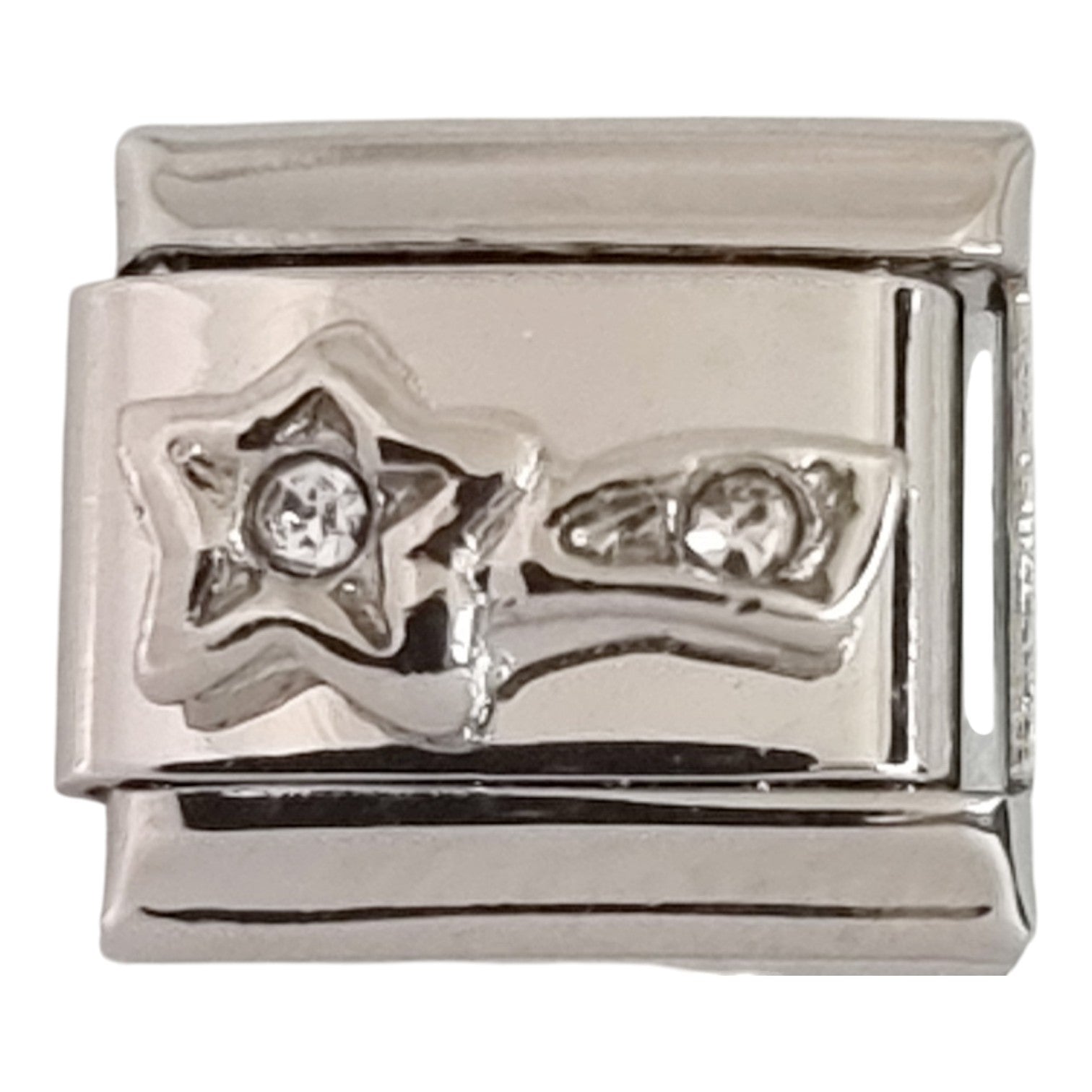 Silver Shooting Star 9mm Charm