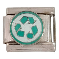 Recycle 9mm Charm