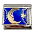 Navy Moon 9mm Charm