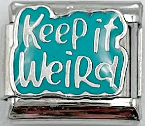 Keep It Weird 9mm Charm