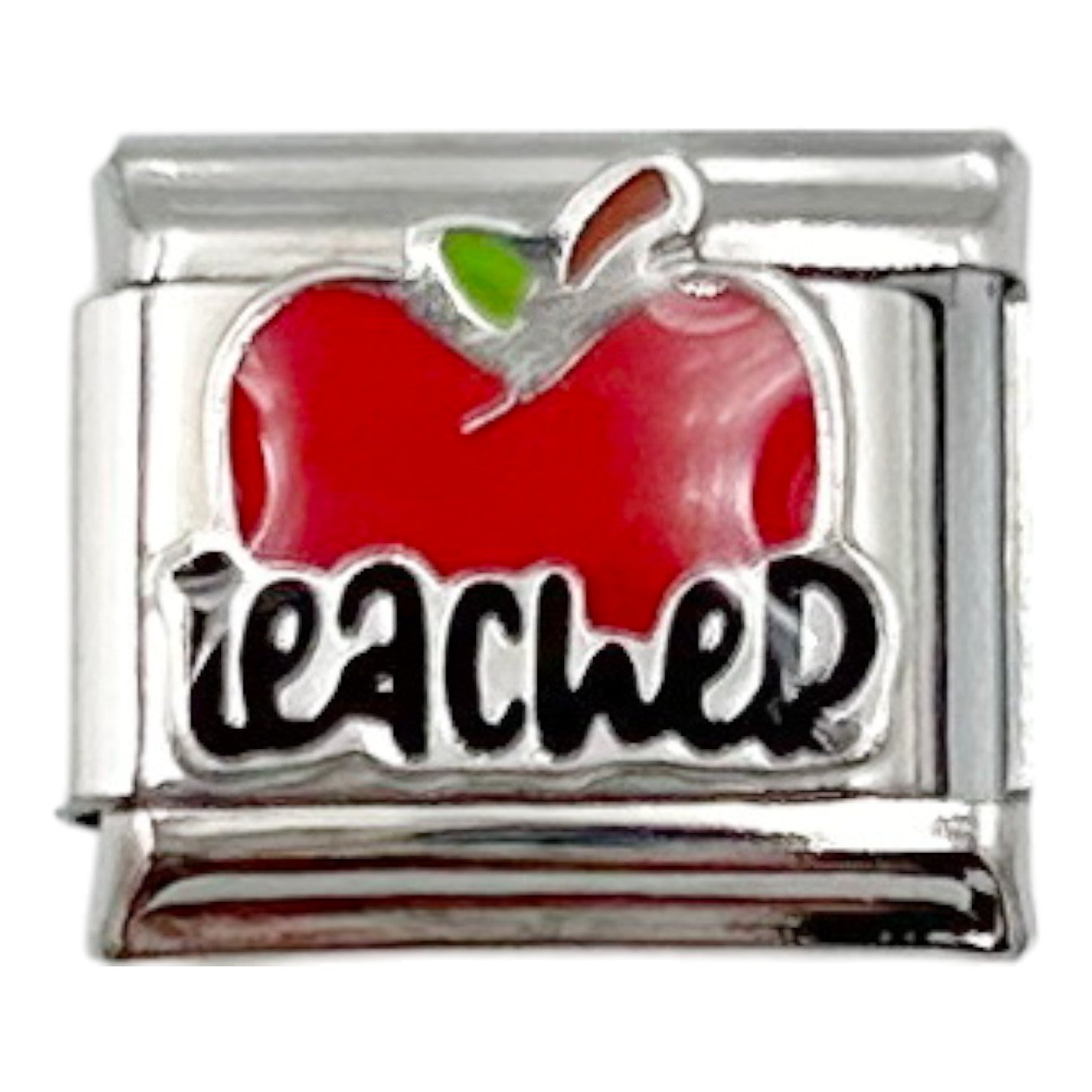 Teacher Apple 9mm Charm