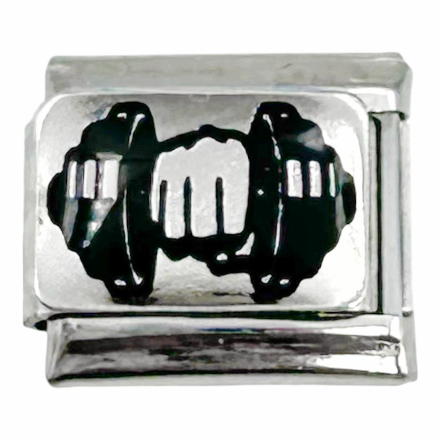 Dumbbell 9mm Charm