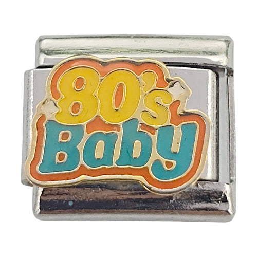80s Baby 9mm Charm