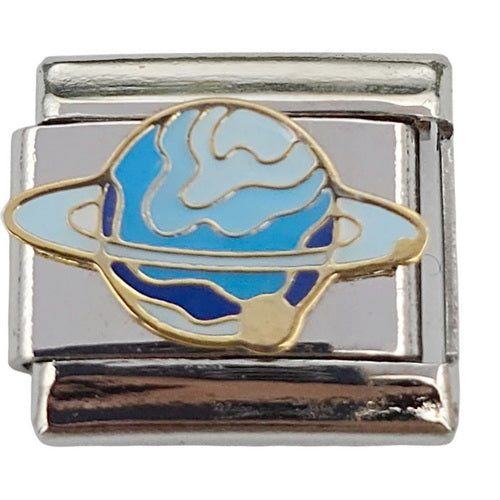 Blue Planet 9mm Charm