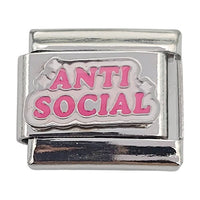 Anti Social 9mm Charm