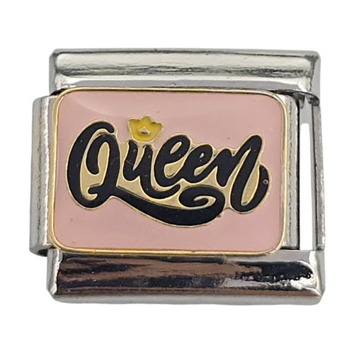 Queen Pink 9mm Charm