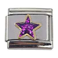 Purple Star 9mm Charm