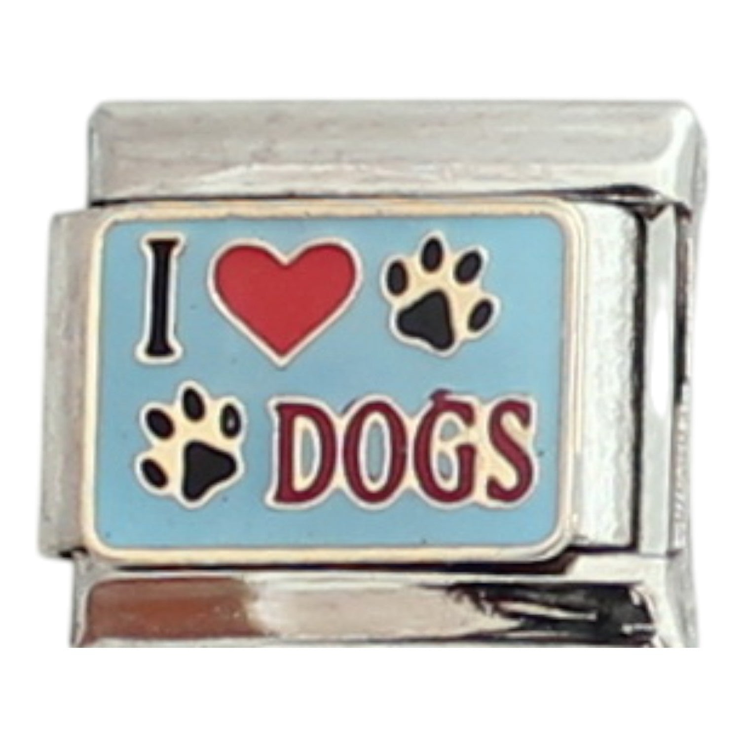 I love dogs 9mm Charm