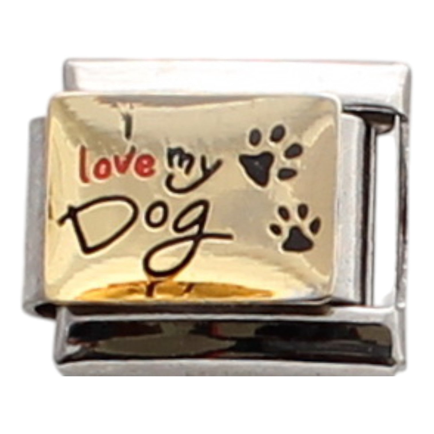 I love my dog 9mm Charm