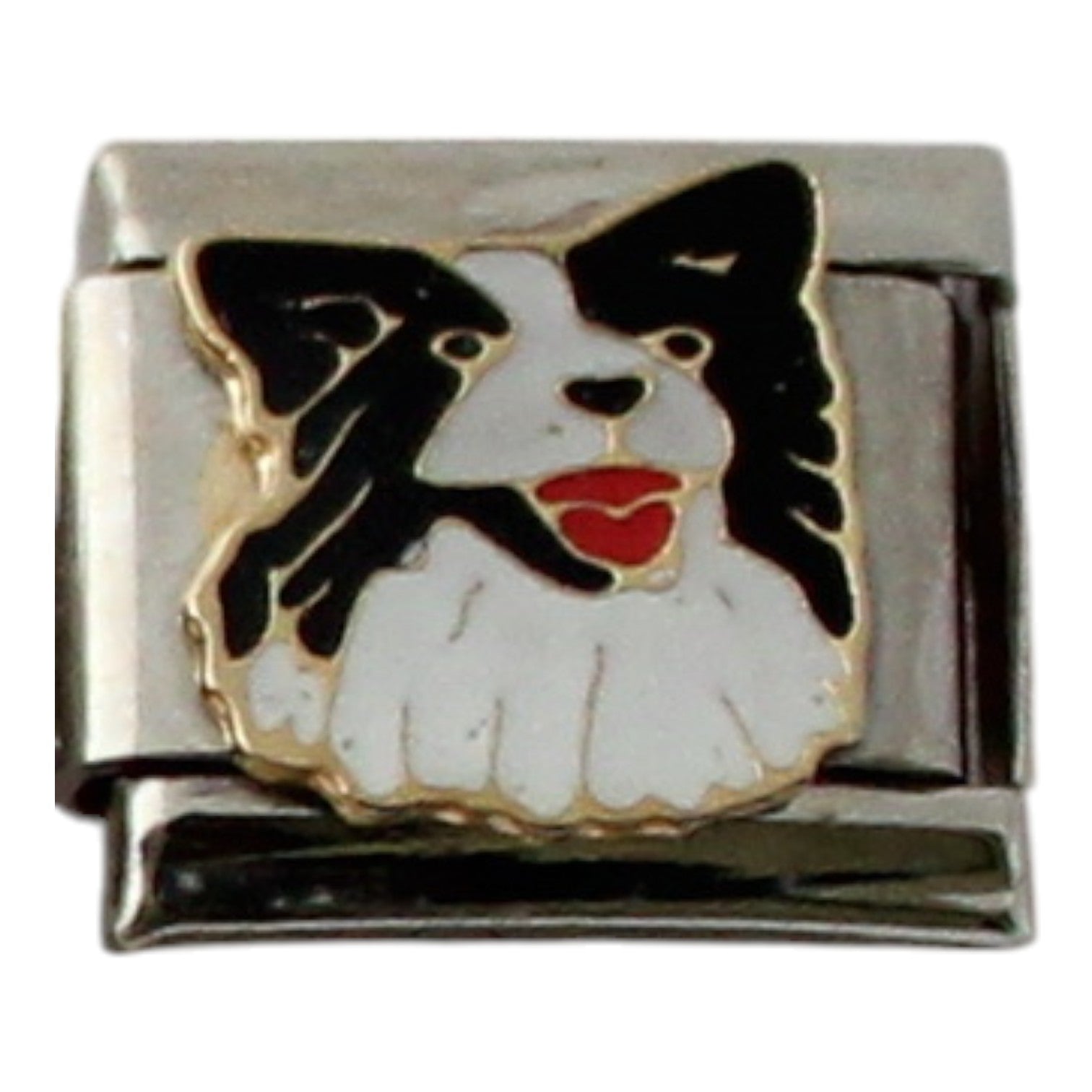 Border Collie 9mm Charm