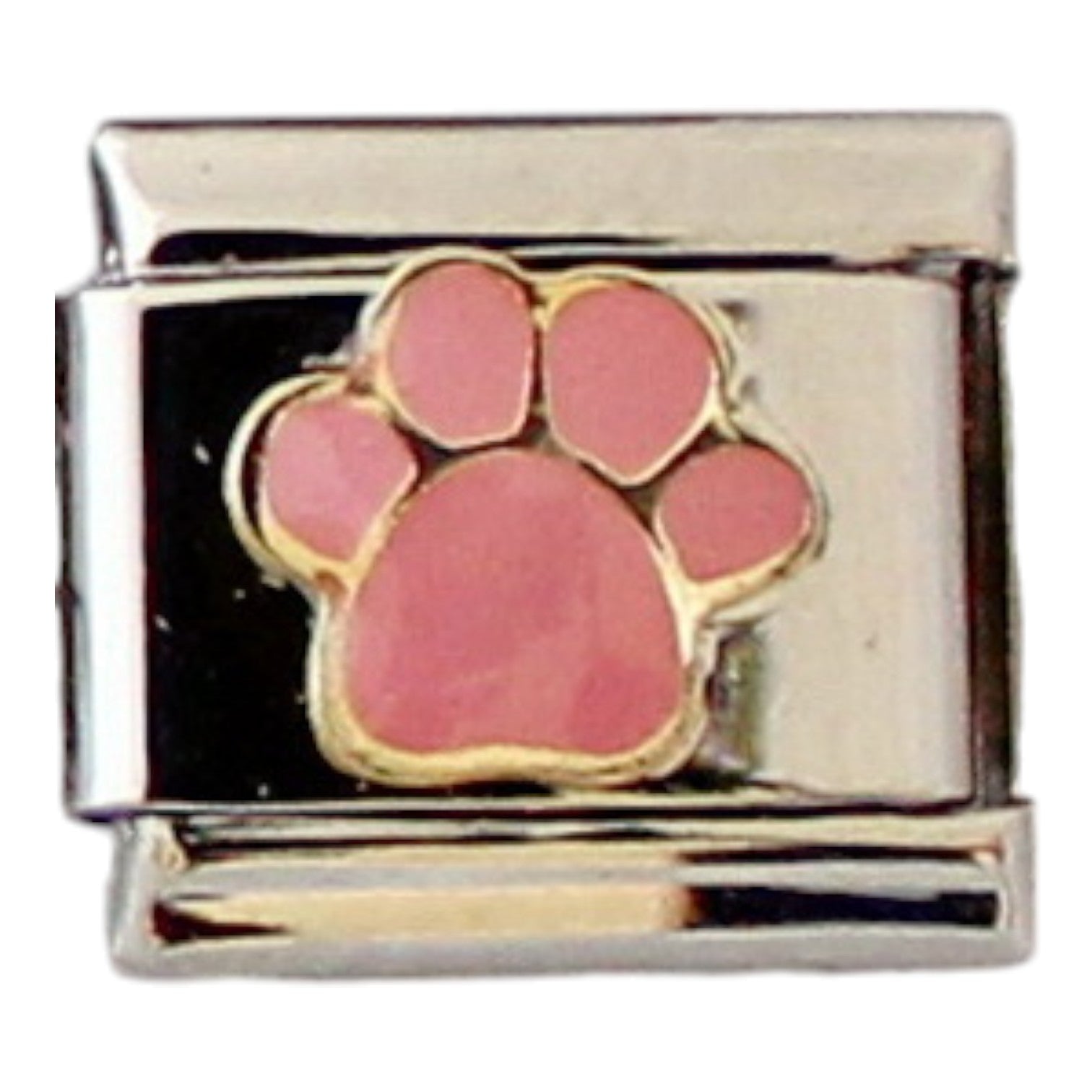 Pink paw 9mm Charm