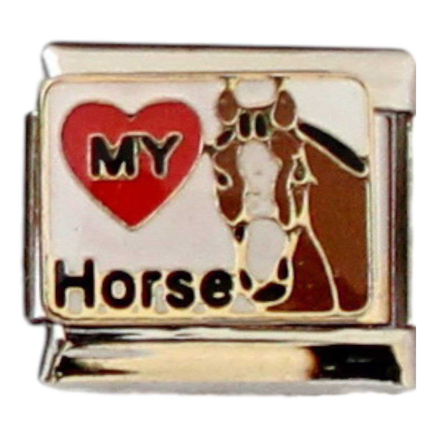 Love my horse 9mm Charm