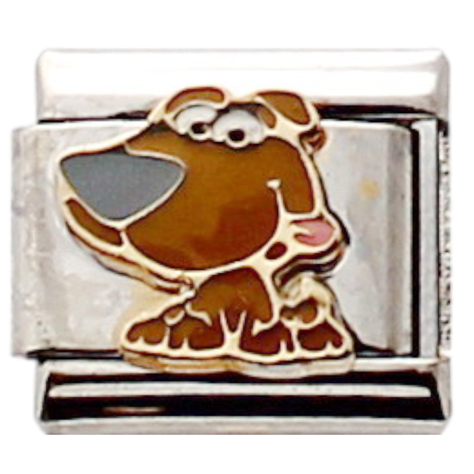 Wagging Dog 9mm Charm