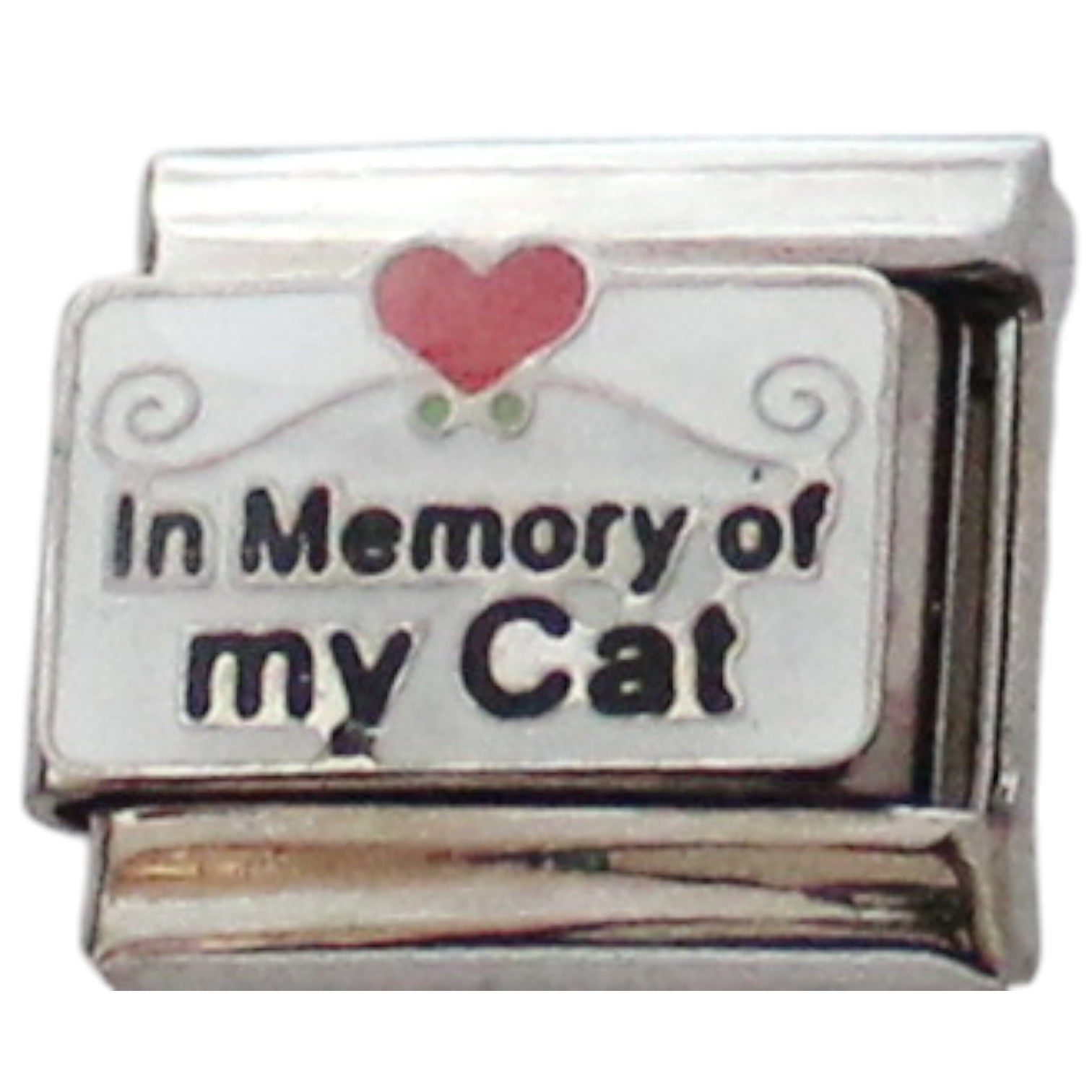 In Memory of My Cat 9mm Charm
