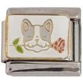 Puppy Rose 9mm Charm