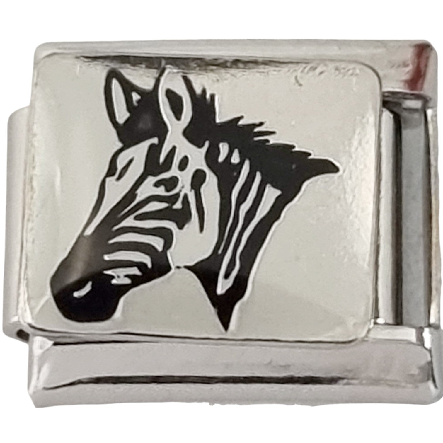 Zebra 9mm Charm