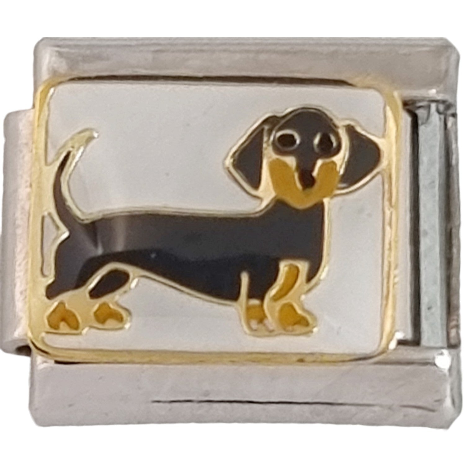 Daschund Sausage Dog 9mm Charm