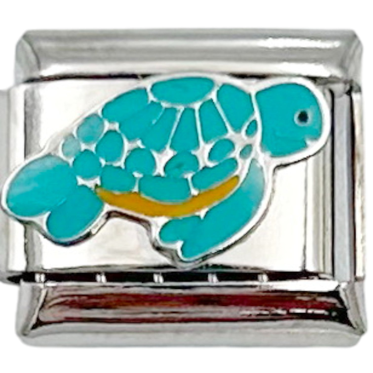 Turtle Blue 9mm Charm