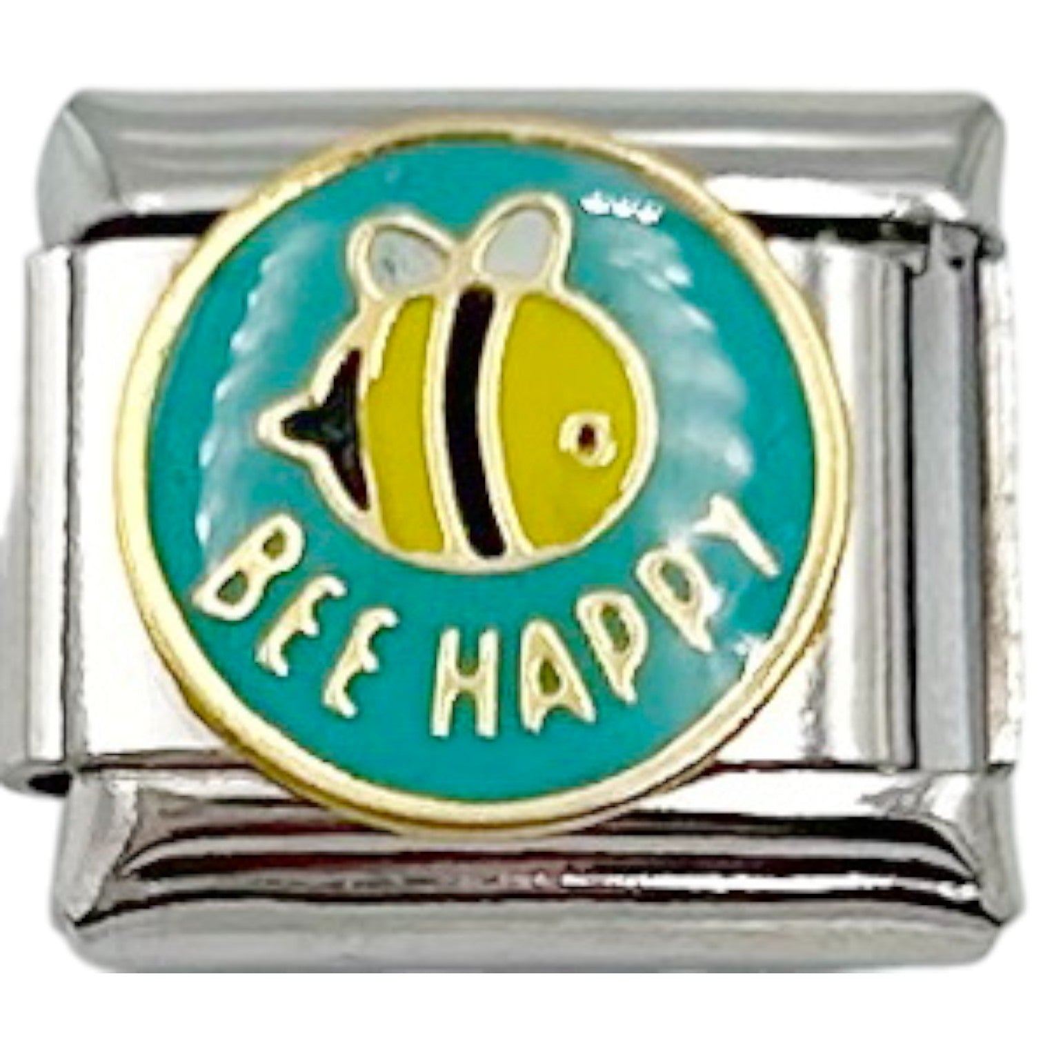 Bee Happy 9mm Charm