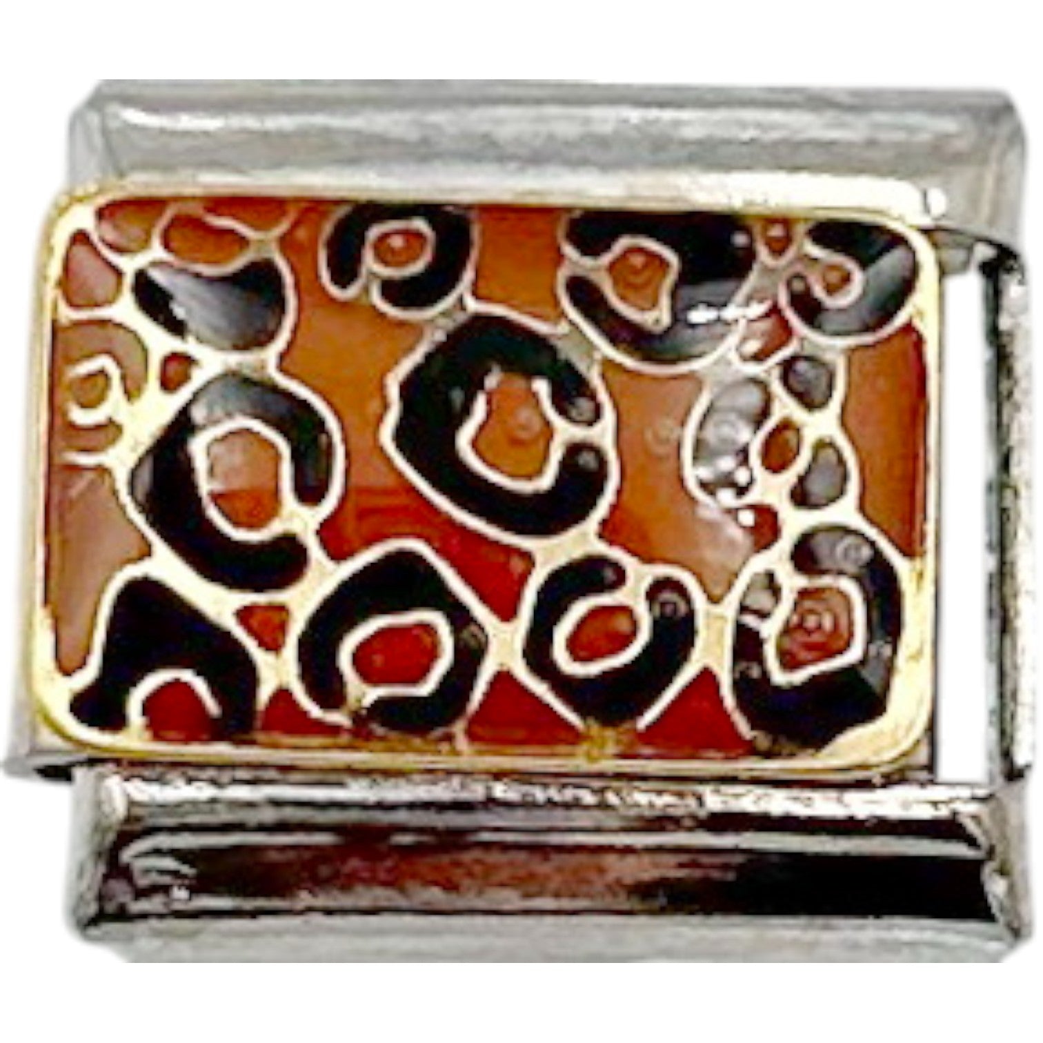 Leopard Animal Print 9mm Charm