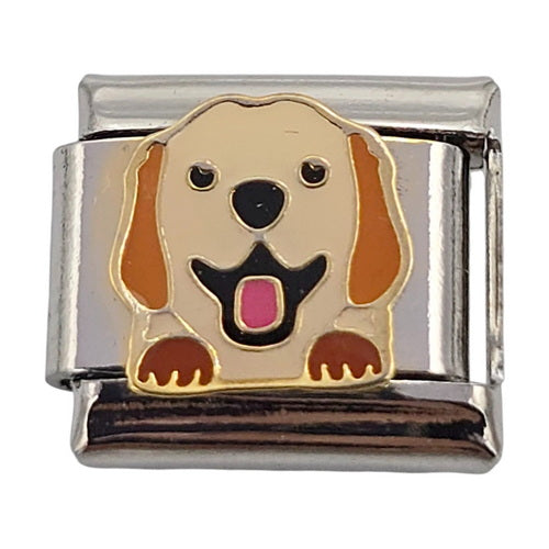 Labrador Dog 9mm Charm