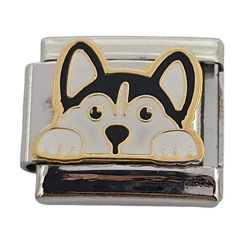 Husky Dog 9mm Charm
