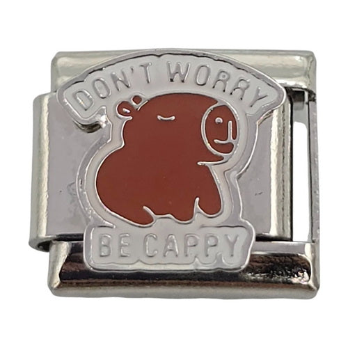 Don't Worry Be Cappy 9mm Charm