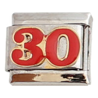 Number 30 9mm Charm