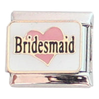 Bridesmaid 9mm Charm