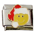 Smiley Santa 9mm Charm
