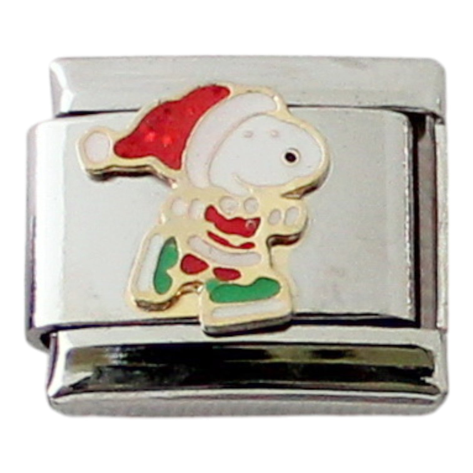 Snoopy Santa 9mm Charm