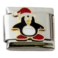 Christmas Penguin 9mm Charm