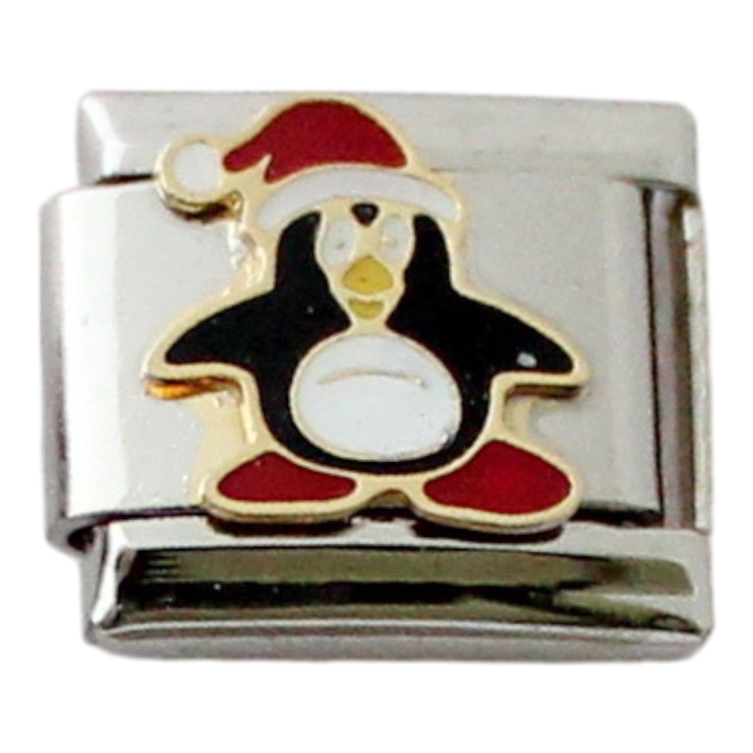 Christmas Penguin 9mm Charm