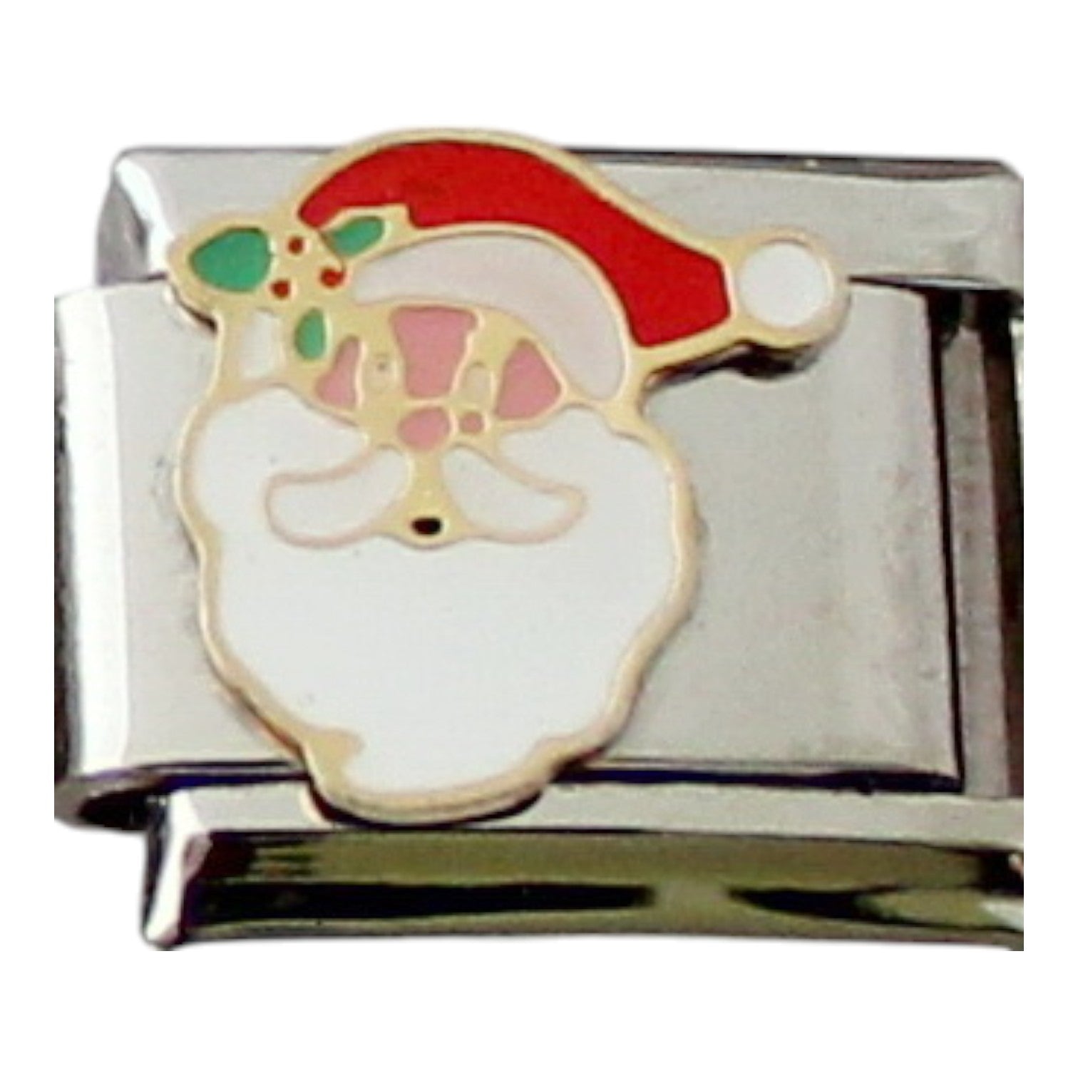 Santa Face 9mm Charm