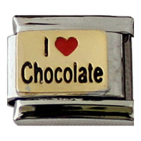I Love Chocolate 9mm Charm