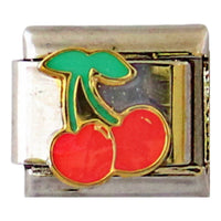 Cherries 9mm Charm