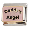 Daddy's Angel Pink 9mm Charm