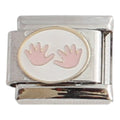 Pink Hands 9mm Charm