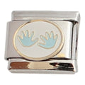 Blue Hands 9mm Charm