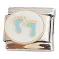 Blue Feet 9mm Charm